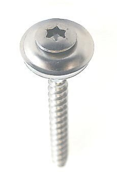 Schachtel Mit 100 Torx-edelstahl-holzschrauben. Edelstahl-unterlegscheibe Bwk France – 20 Mm – Ø 4,5 X 35 – 1000002696