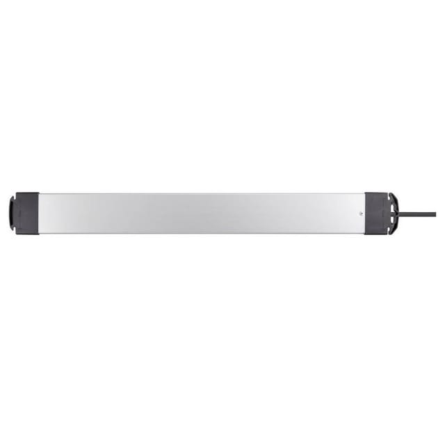Sygonix Sygonix SY-4755616 Überspannungsschutz-Steckdosenleiste 10fach Silber, Steckdosenleiste (Kabellänge 1.40 m)