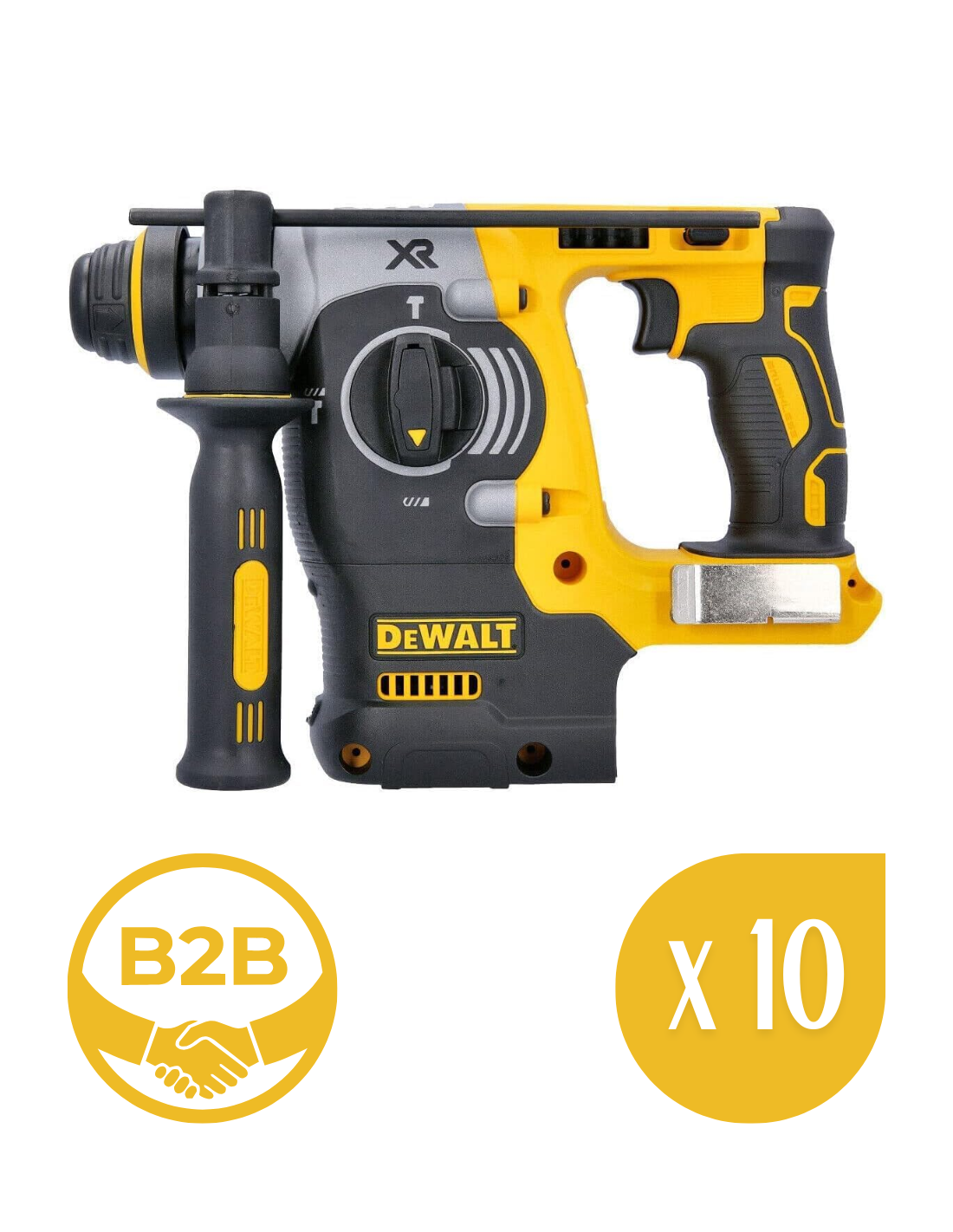 [b2b] Kombihammer Dewalt Dch273n (nur Gerät) 10er-pack