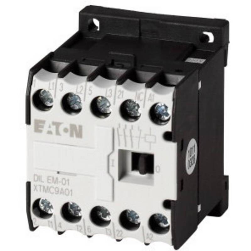 [gebraucht] B-ware Eaton Schütz Dilem-01-g(24vdc) 3polig 3 Schließer 4kw 9a Ip20 1 Stück
