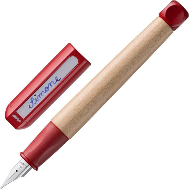 LAMY Füllfederhalter abc Patronenfüller rot/ahorn A