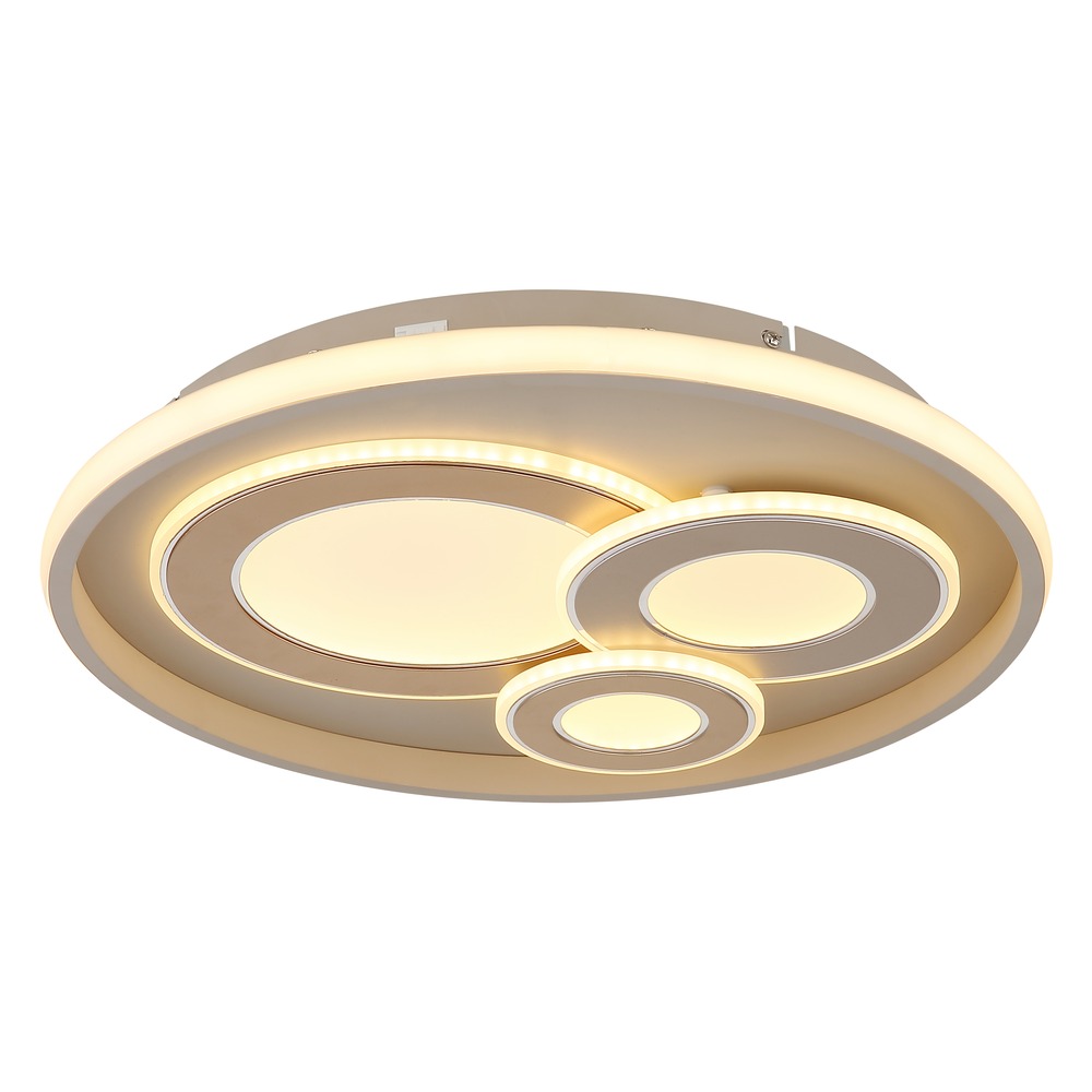 Led Deckenlampe Deckenleuchte Wohnzimmerlampe Cct-switch Sandfarben D 42 Cm