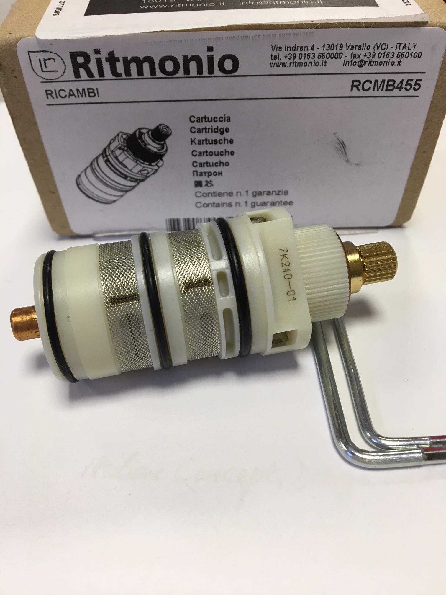 Thermostat Kartusche Für Armaturen Ritmonio Rcmb455 Kartuche