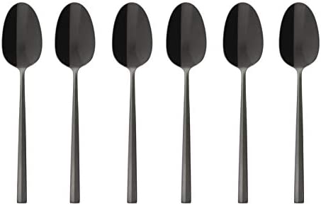 Sambonet - Confezione Regalo 6 Cucchiaini Moka Rock Pvd 2black