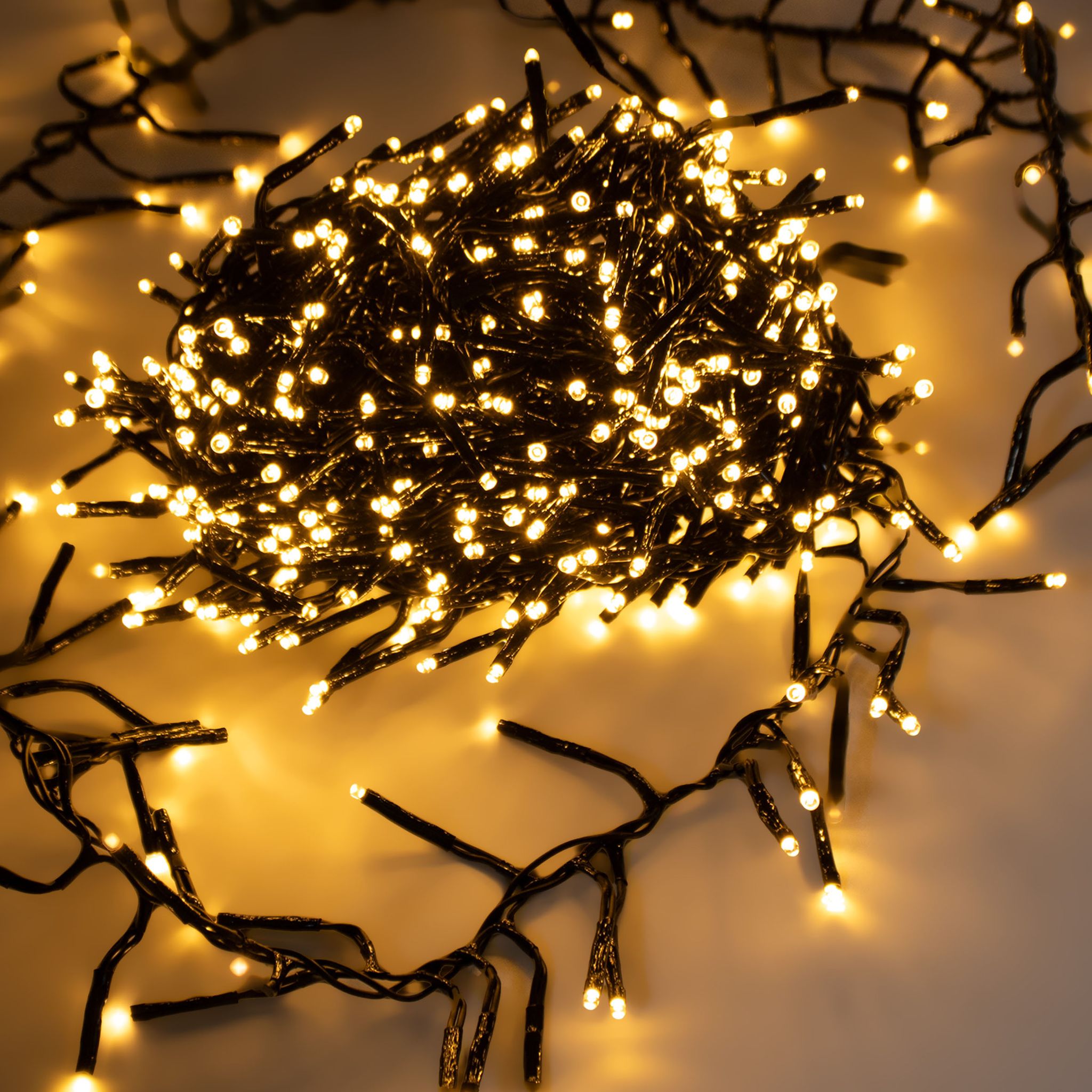 Büschel Lichterkette Soft Gold 10,5 M Dimmbar Mit Timer - 1128 Led - Weihnachtslichterkette Extra Warm Weiß Mit Stecker