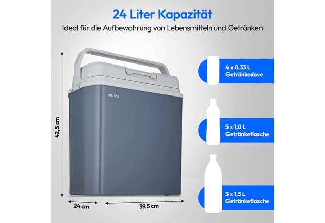 Medion® Kühlbox Kühlbox mit Wärmefunktion