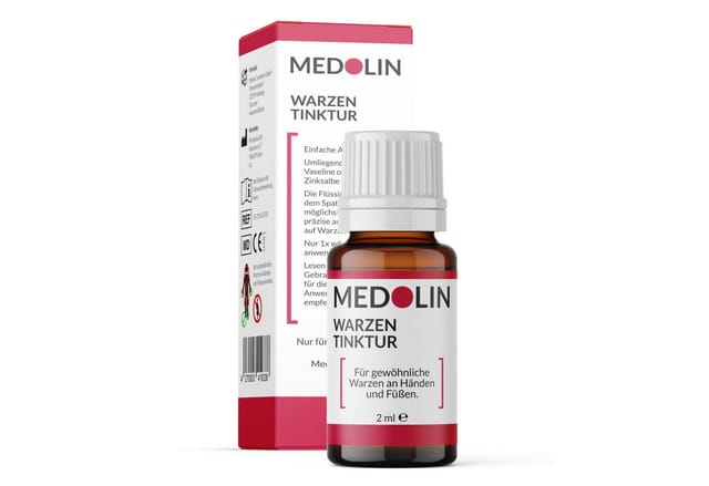 Medolin Warzen-Behandlungsstift Warzen Tinktur - Effektiver Warzenentferner - Mühelos Warzen entfernen, 1-tlg.