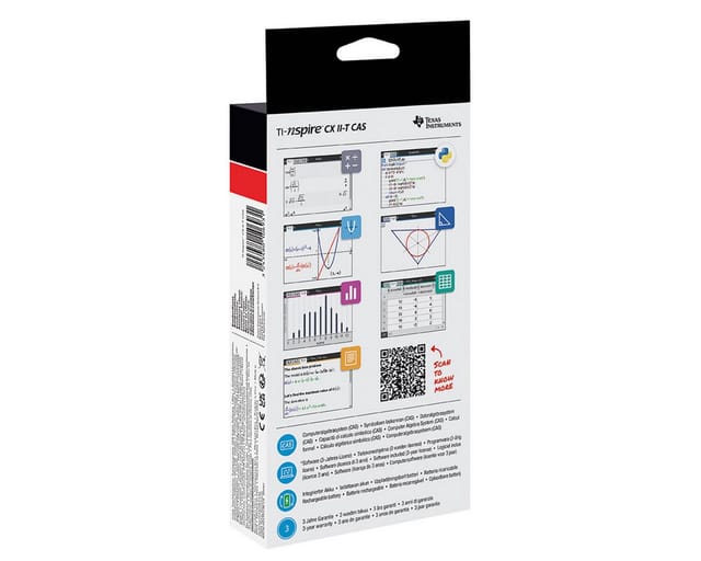 Texas Instruments Taschenrechner TI-Nspire CX II-T CAS