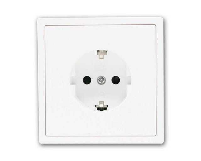 McPower Set "Standard-20" SHALLOW weiß, 20-teilig Unterputzschalter