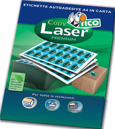 Schachtel 100 Blatt Weiße Etiketten Mit Runden Ecken - Laser/farb-laser/tintenstrahl/fotodruck