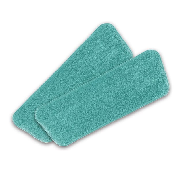 CLEANmaxx Ersatz-Wischtuch 2er-Set Reinigungstücher (Polyester, 14.8x42 cm, 2-tlg., Ersatz-Wischtuch türkis)