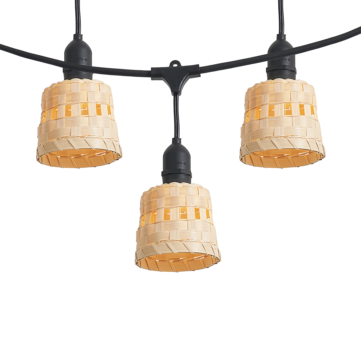 Qazqa Bambus-lichterkette Mit Stecker 8m Inkl. Led 10-lichter