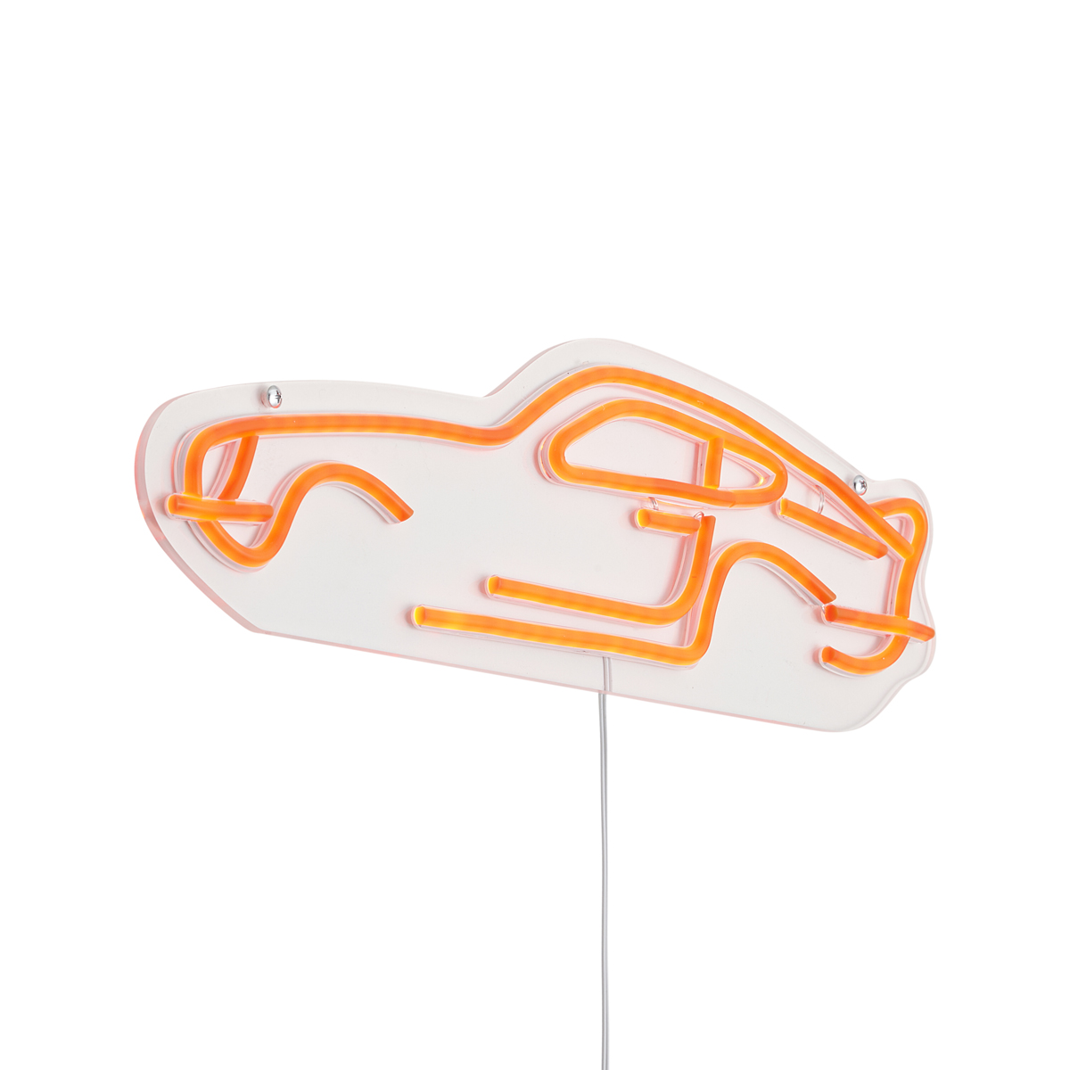 Qazqa Neon Wandlampe Orange Inkl. Led - Auto