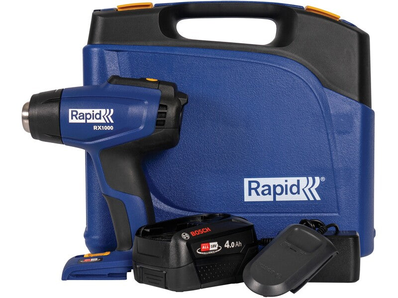 [gebraucht] B-ware Rapid Akku-heißluftpistole Rx1000 18v Heißluftgerät Akku Ladegerät Flexibel