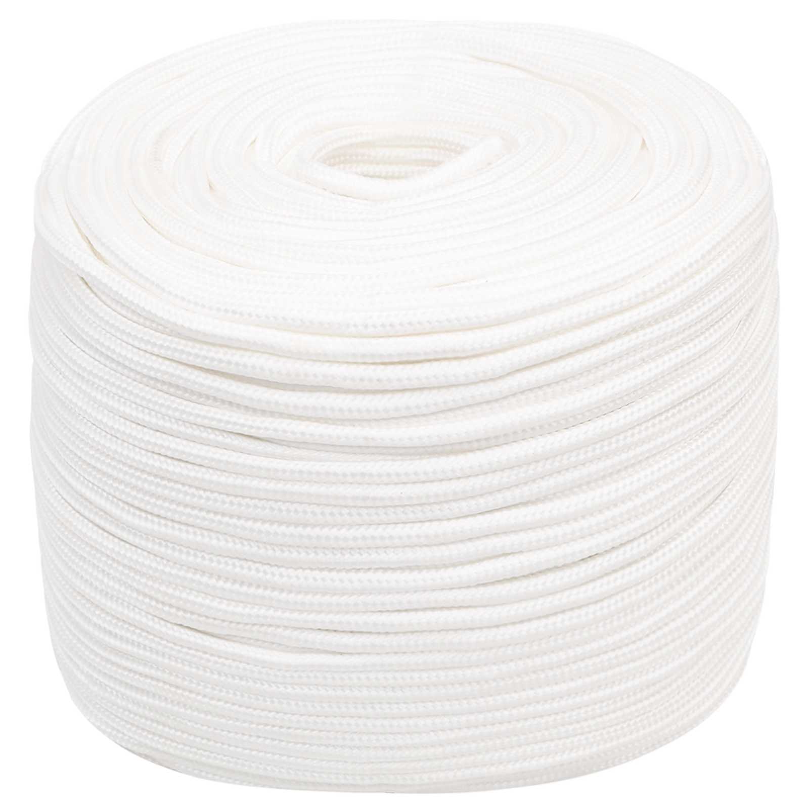 Mehrzweck-allzweckseil 8 Mm 25 M Weiß Pp 420 Kg Max. Traglast Vidaxl