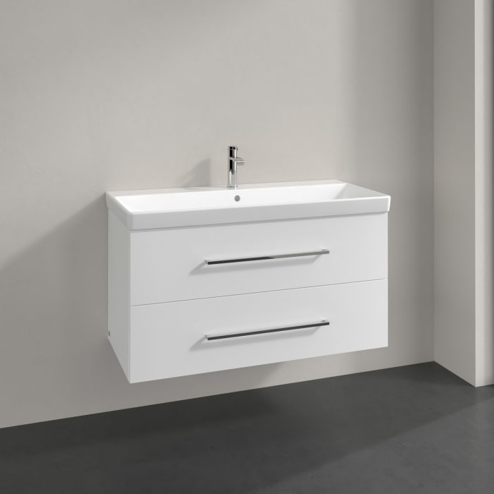 Villeroy & Boch Avento Waschtisch Mit Unterschrank 100 Cm, 2 Auszüge