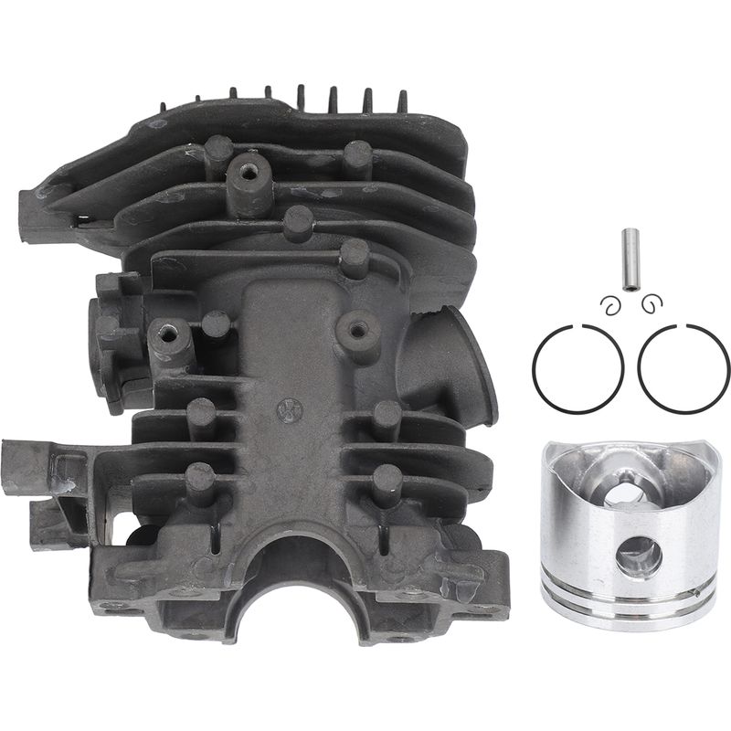Zylinder-kolben-bausatz 50172021, 40 Mm, Aluminiumlegierung, Ersatzteil Für Elektrische Kettensägen Oleomac 941 Gs410 Efco 141sp 141