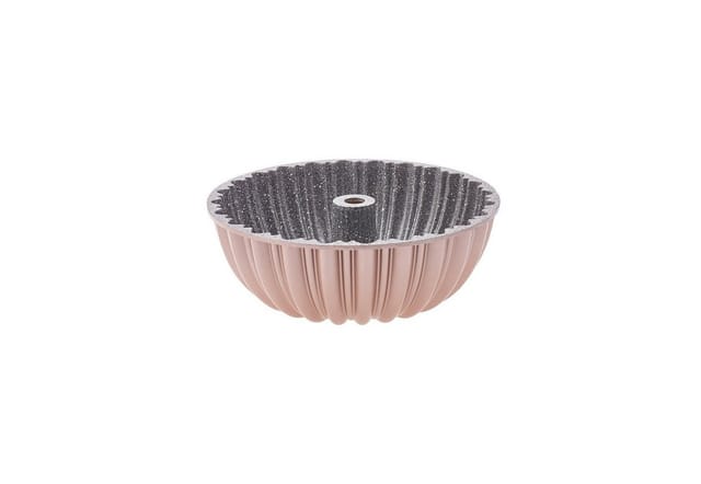 Karaca Keks-Formscheiben Cake Pro Kuchenform aus Gusseisen in Scheibenform, Rosegold