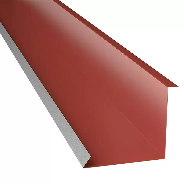 Metdach Innengiebelblech (Rot, 200 x 11,5 x 10 cm, Stahl)