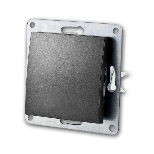 McPower Steckdose Wechselschalter McPower Flair, 250V~/10A, UP, anthrazit