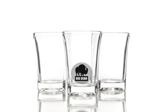 BigDean Schnapsglas 4cl in Geschenkbox – hochwertige Shotgläser lebensmittelecht, 12-tlg., Glas, Robustes Glas, Langlebige Qualität, Elegante Form, Vielseitig