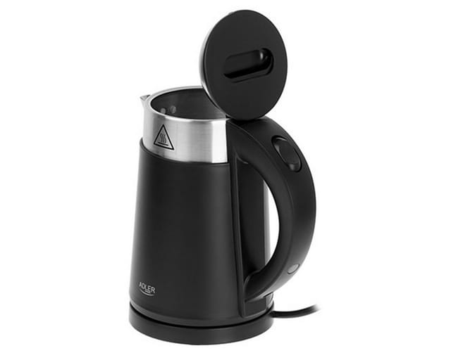 Adler Wasserkocher Adler AD 1372b Wasserkocher 0,6 L schwarz