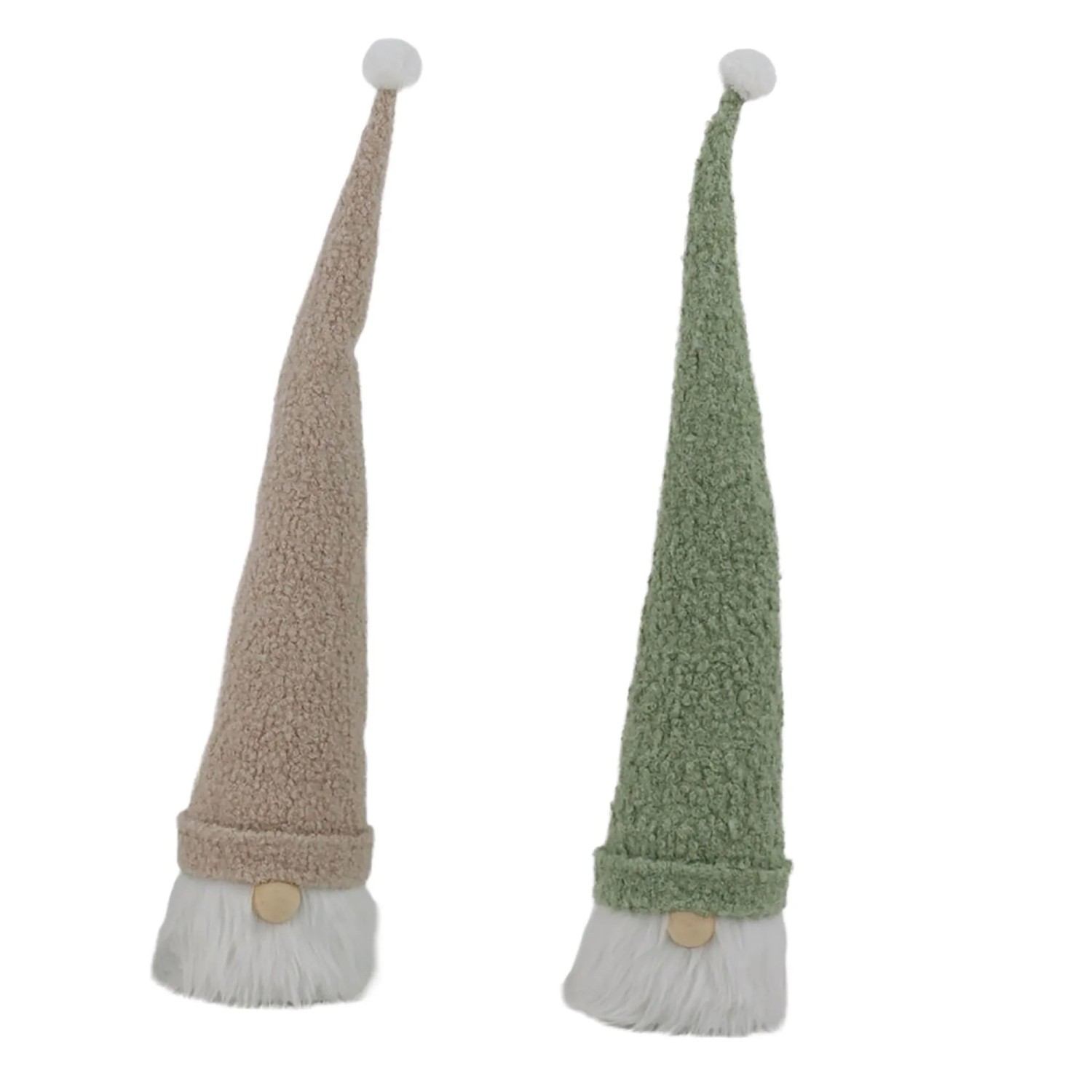 Boltze Weihnachtsmann-Figur Gunno 50 cm Rosa-Grün 2-fach Sortiert