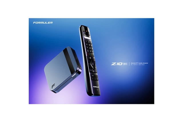 FORMULER Streaming-Box Z10 NEO 4K Android 10 OTT Medien-Streamer 2GB RAM 4GB Flash und WLAN