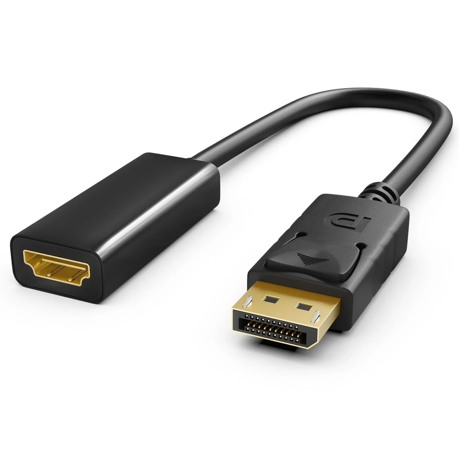 hb-digital DisplayPort Adapter 1.1 auf HDMI Buchse Schwarz