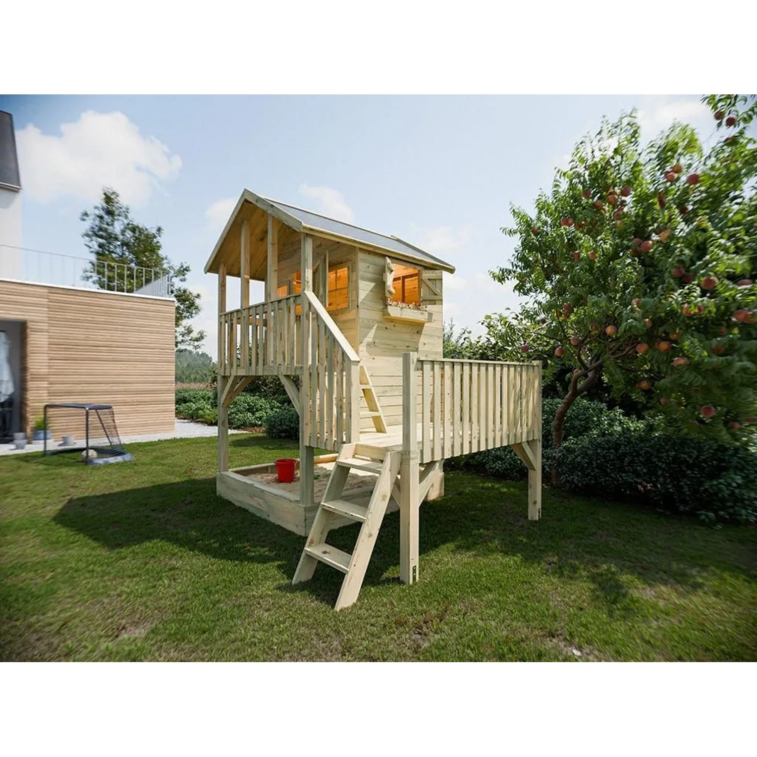 Prestige Garden Stelzenhaus Big House L mit Sandkasten KDI