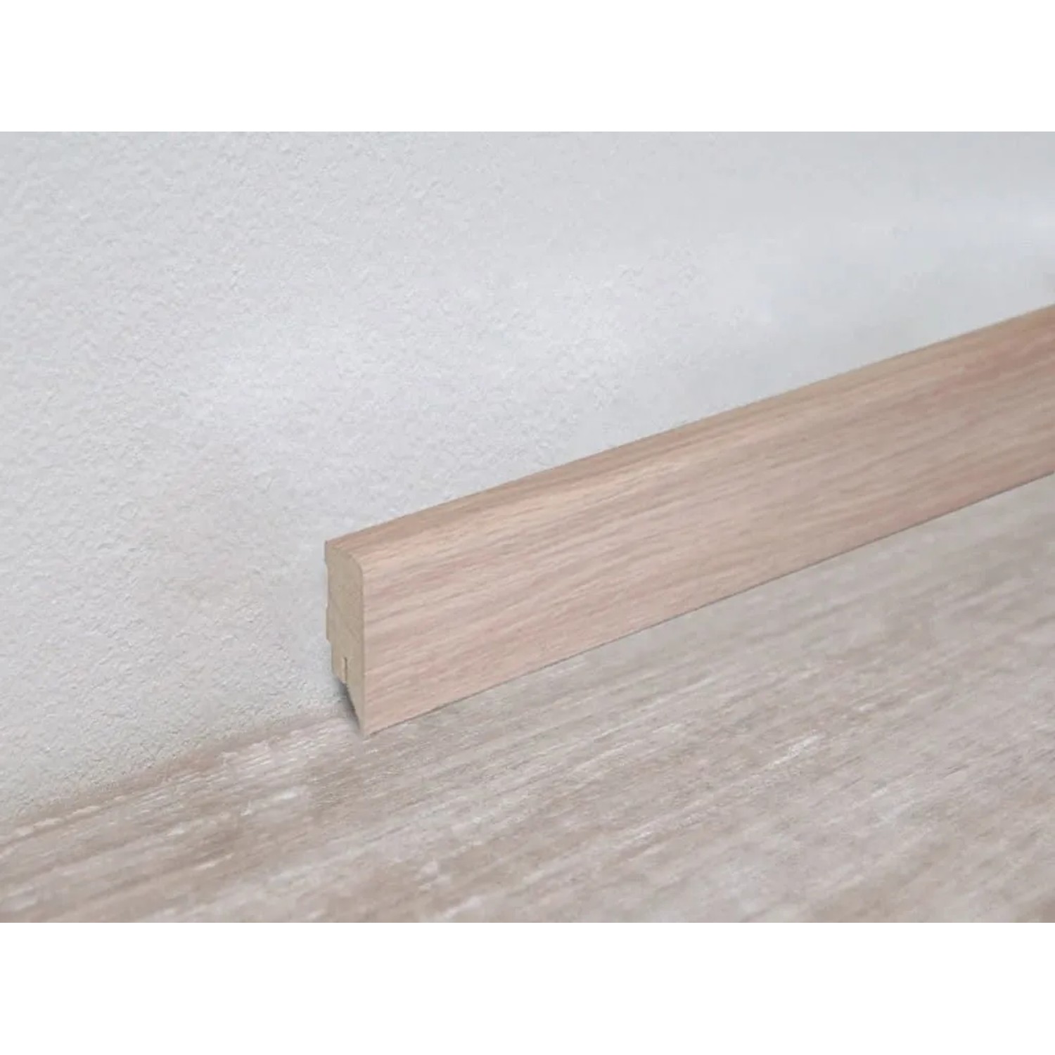 PROFI Sockelleiste Eiche Weiß Dekor