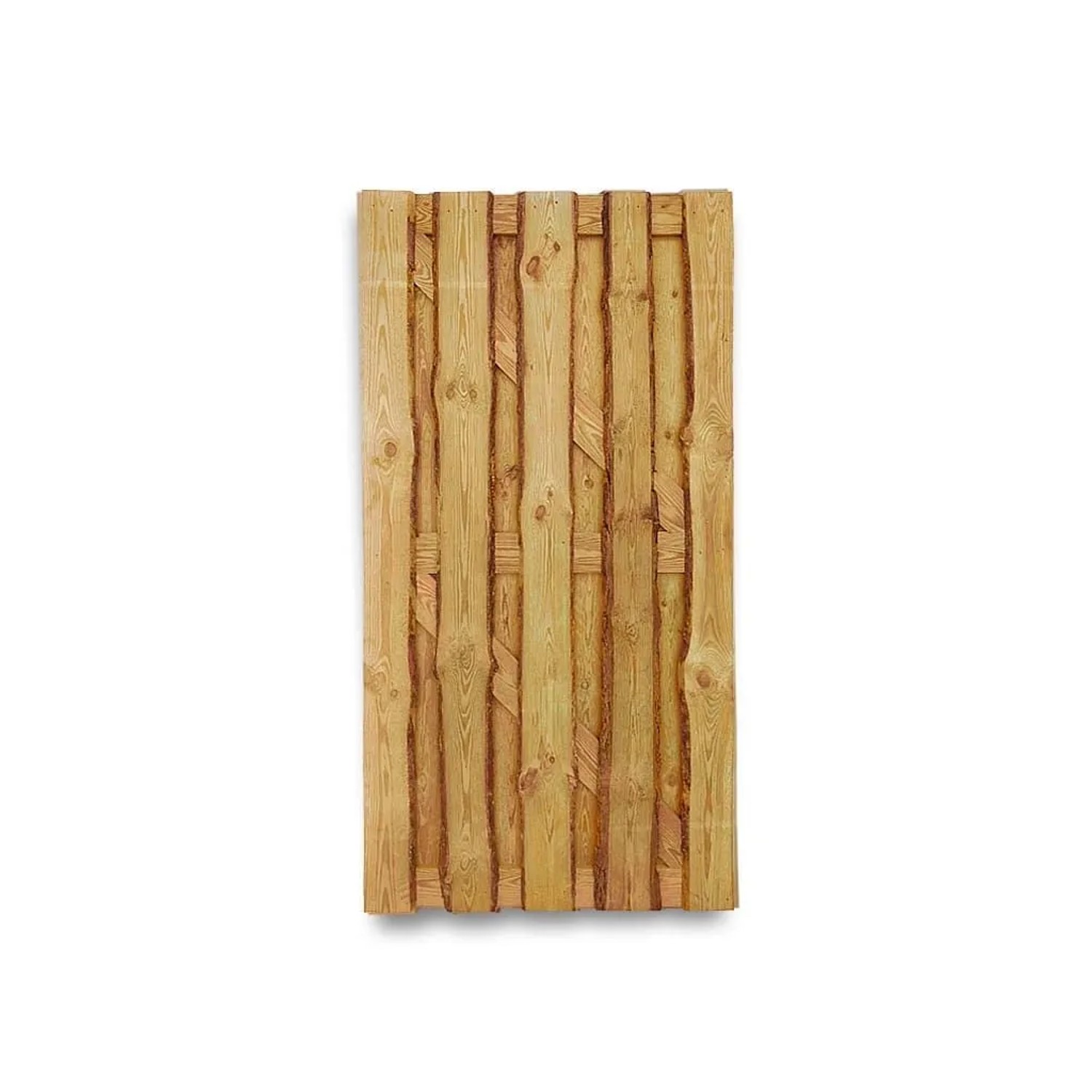 Woodtex Tor für Bretterzaun Rustic Gerade Europäische Lärche
