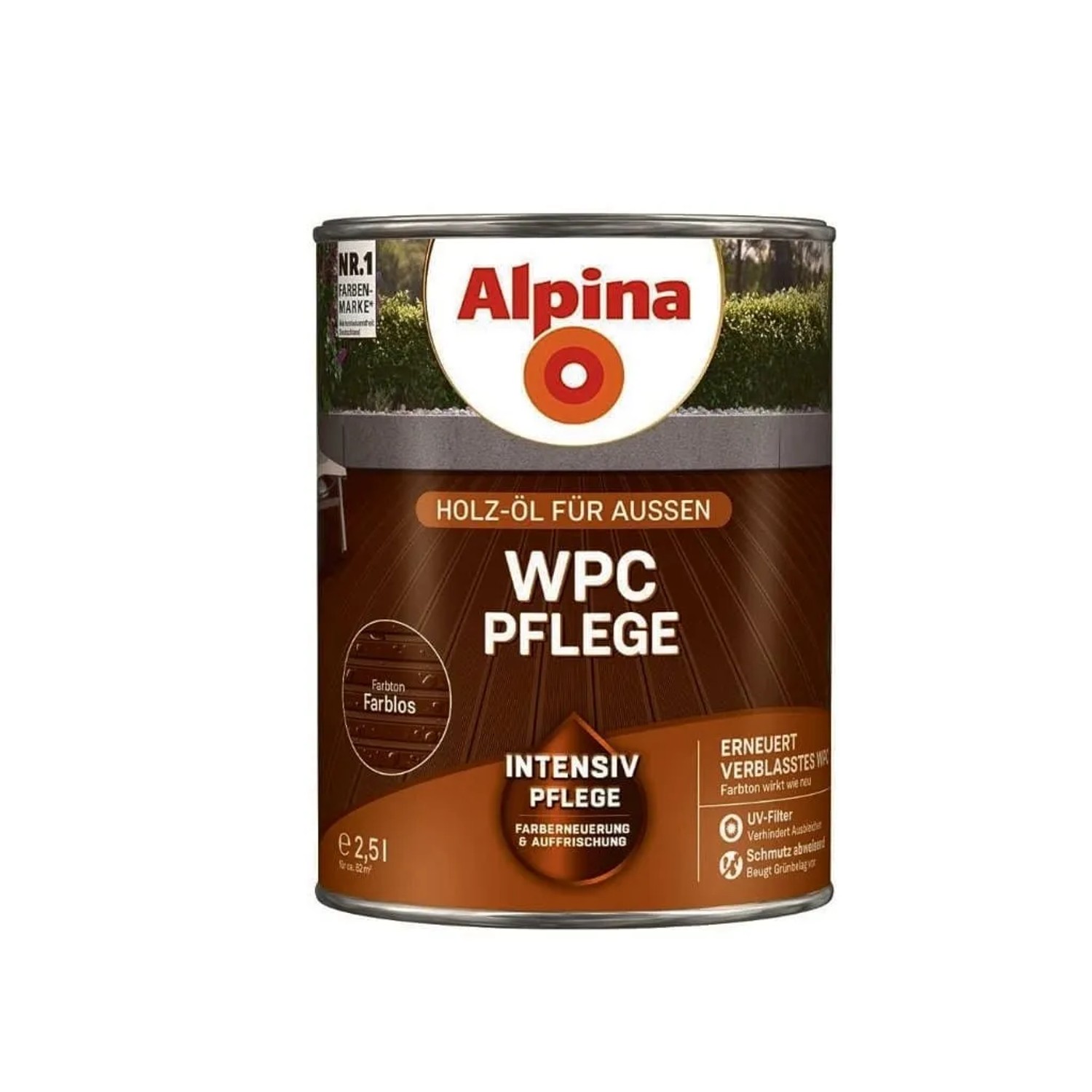 PROFI WPC-Pflege Farblos