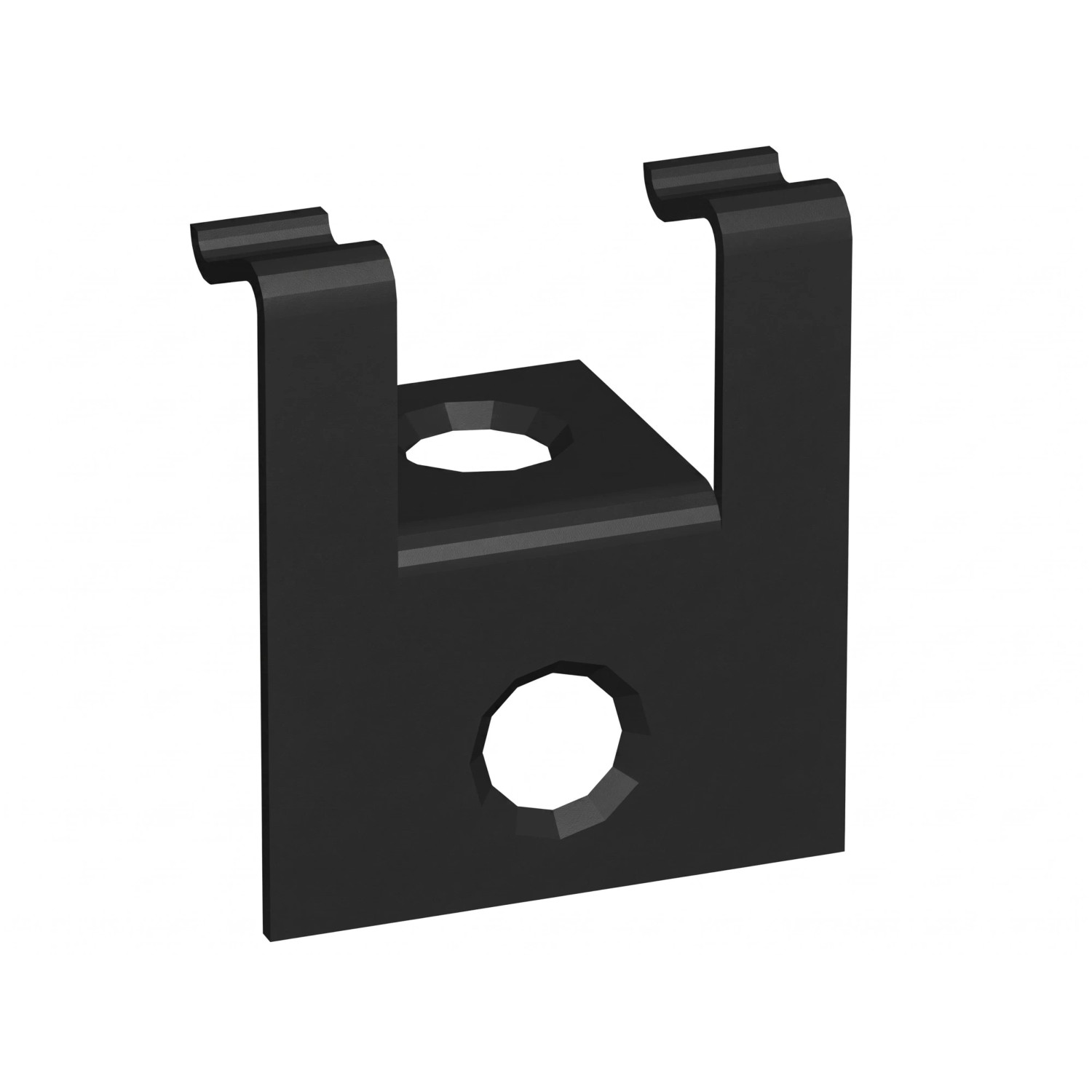 Cobrafastener Cobra20-Anfangs--Endclipset Schwarz