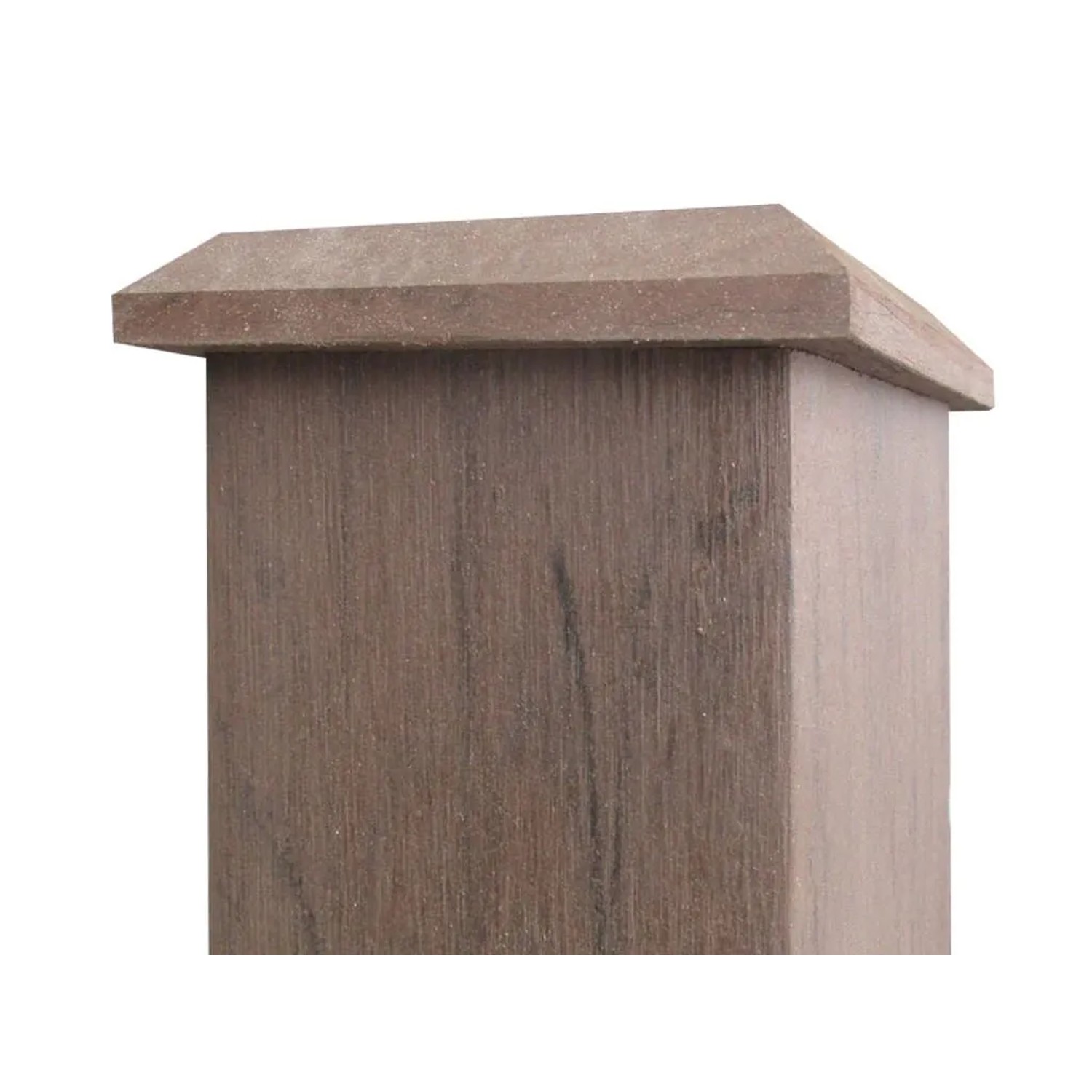 Belladoor WPC Zaunpfosten Braun 200 cm WPC Pfosten