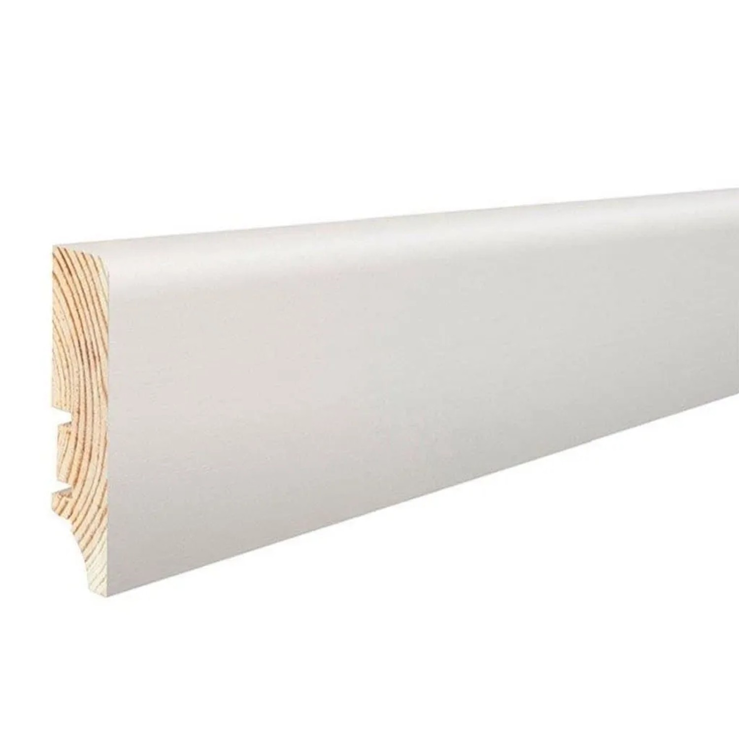 Barlinek Sockelleiste Weiß P6P Foliert