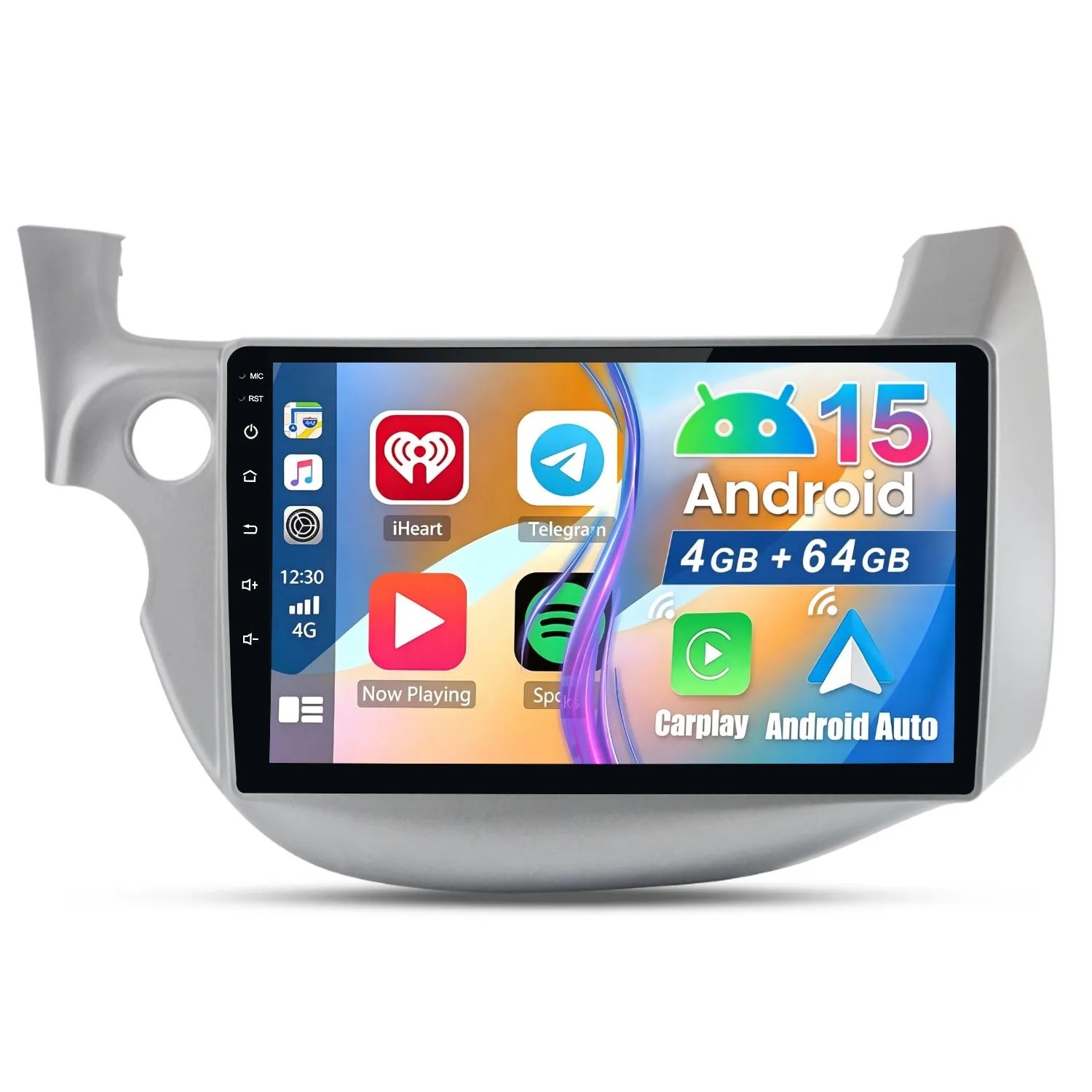 Junsun Autoradio Für Honda JAZZ FIT 2007-2013 4G-Netz 4+64GB
