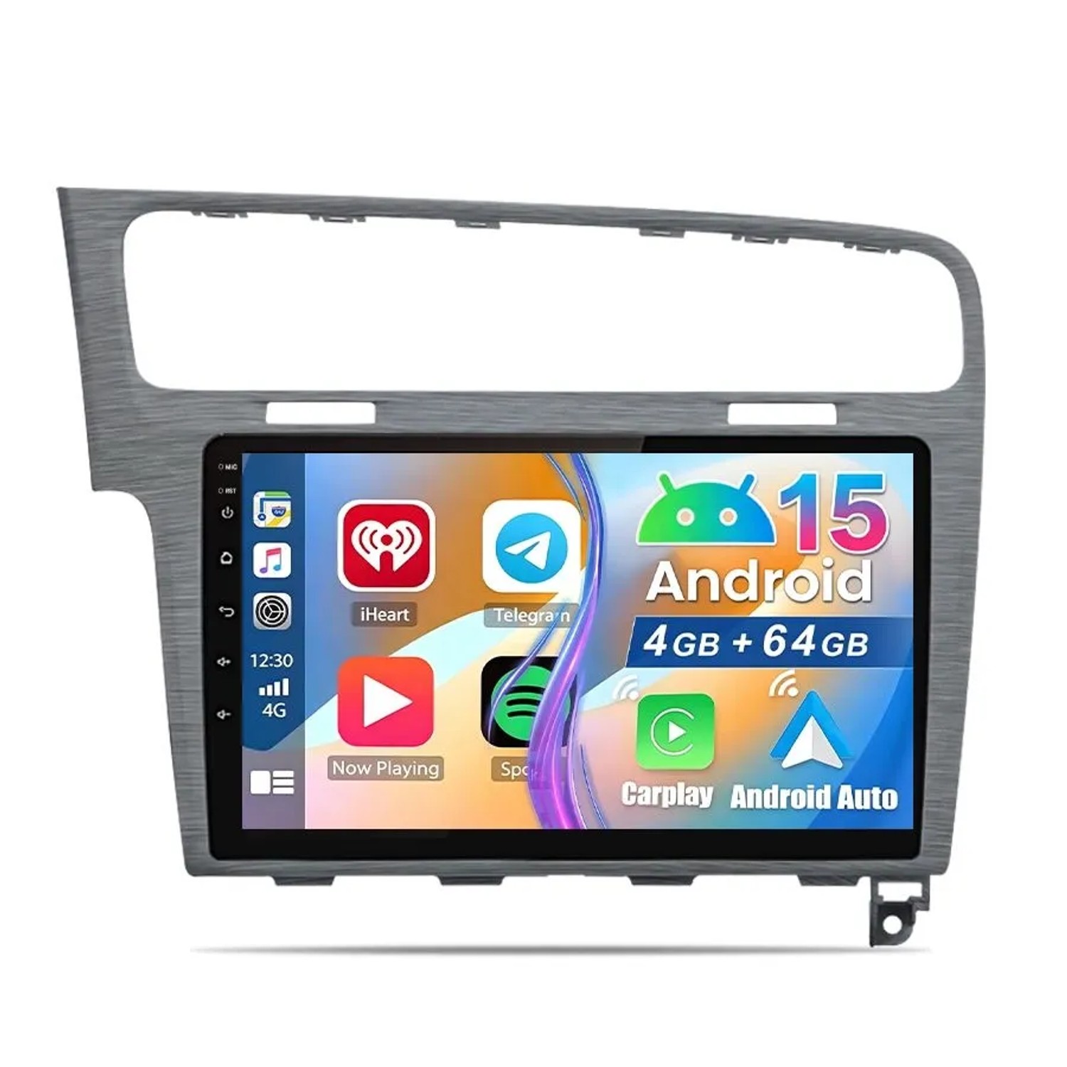 Junsun Autoradio Für VW Golf 7 2013-2017 4G-Netz 4+64GB Grey