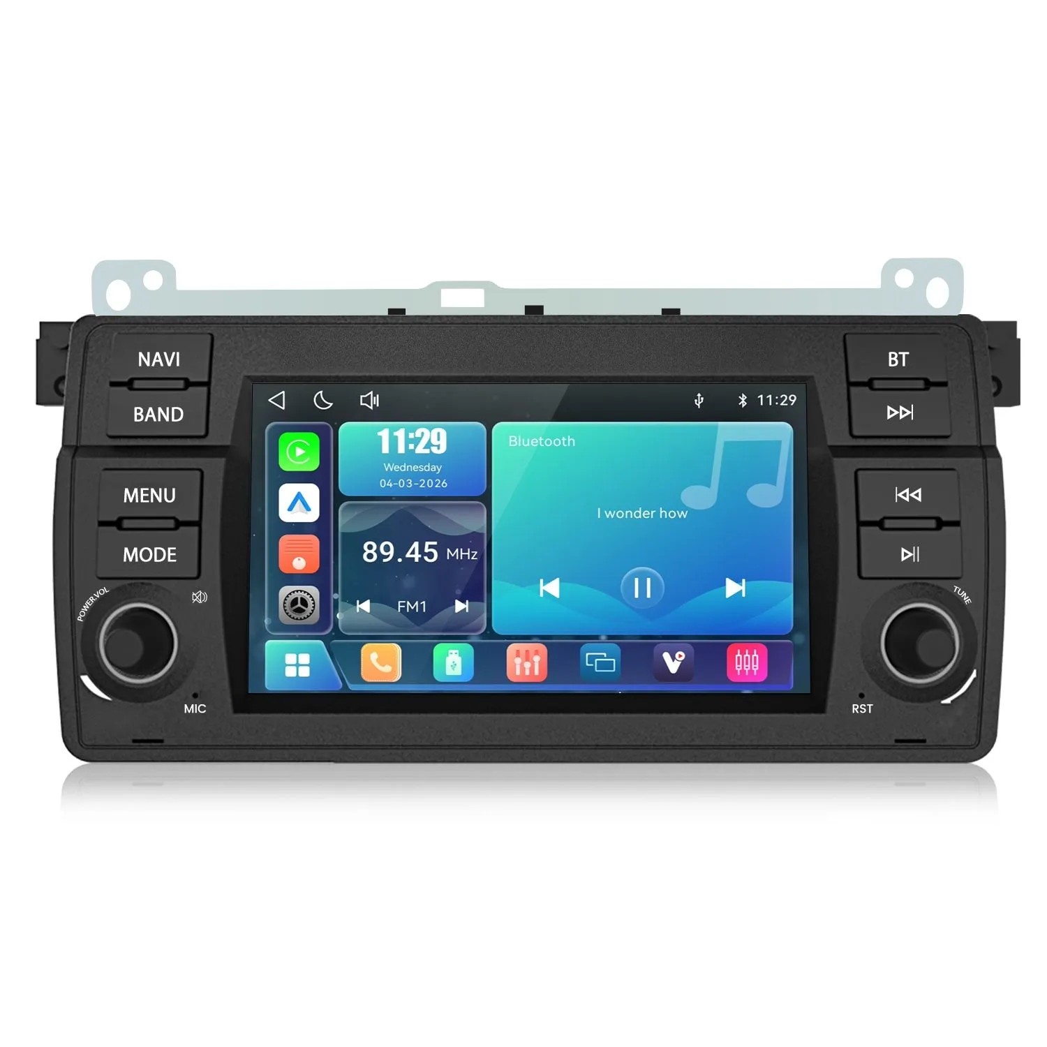 Junsun Autoradio Für BMW E46 1999-2004 Linux