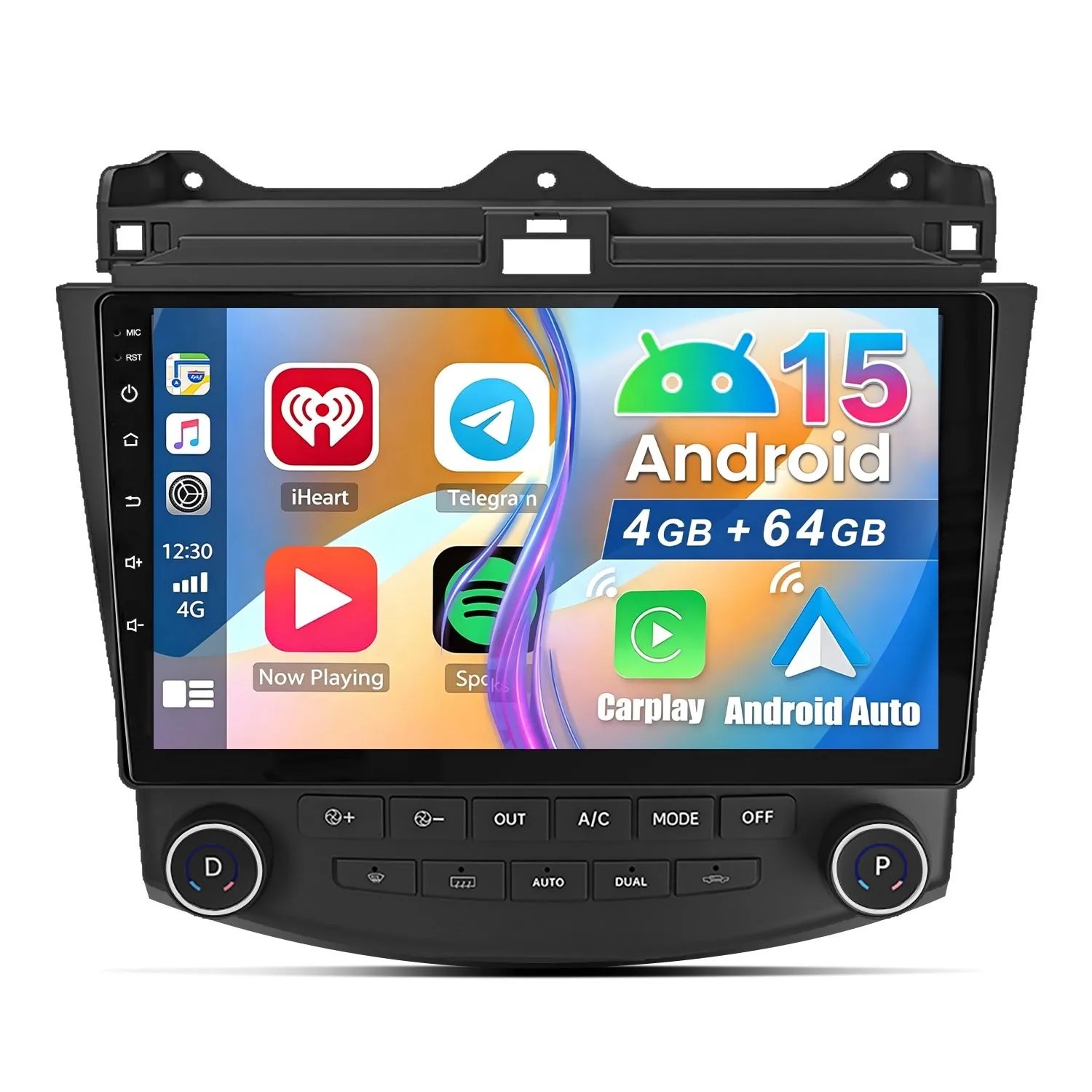 Junsun Autoradio Für Honda Accord 7 2003-2008 4G-Netz 4+64GB