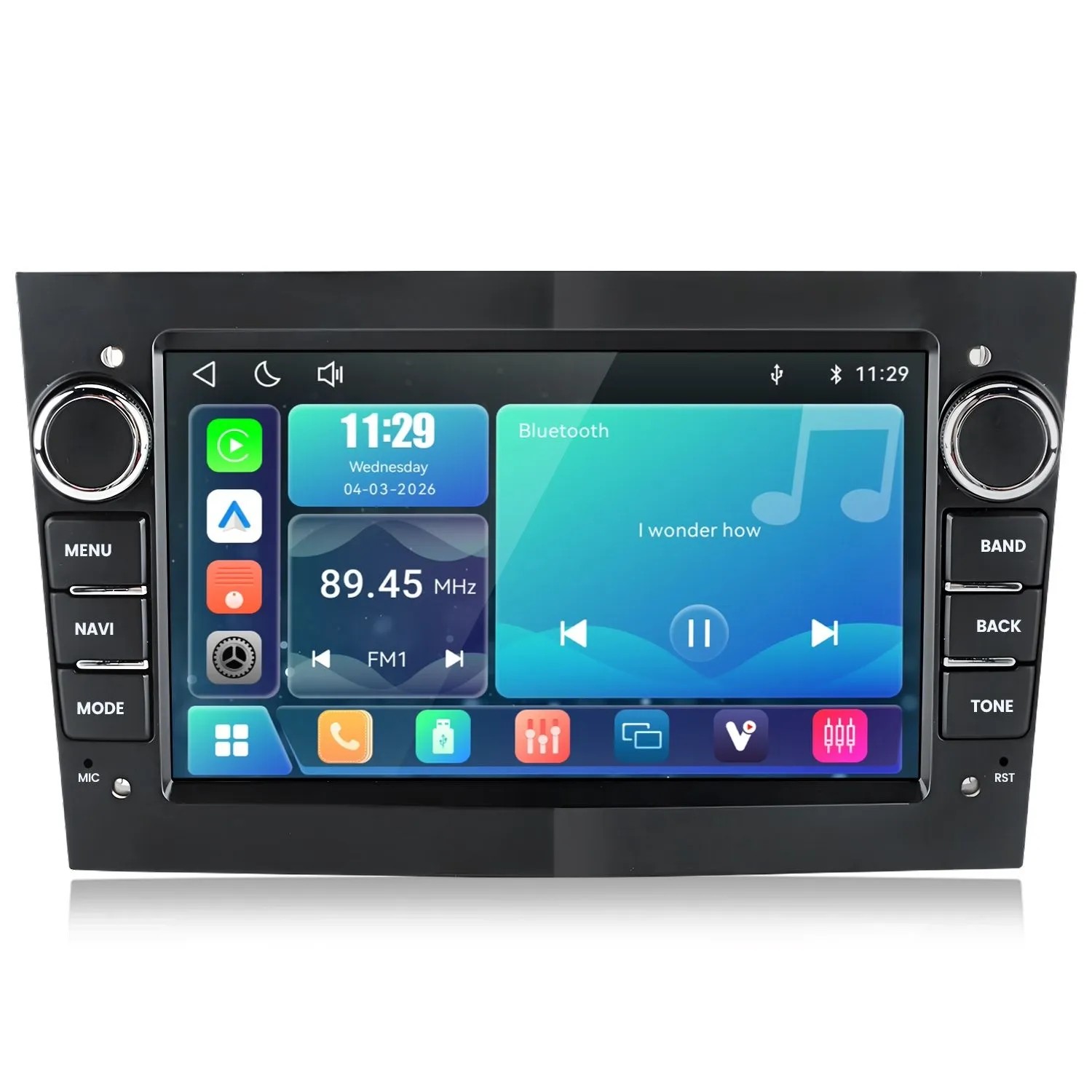 Junsun Autoradio Für Opel Corsa D Astra H Zafira B Meriva Vivaro Linux