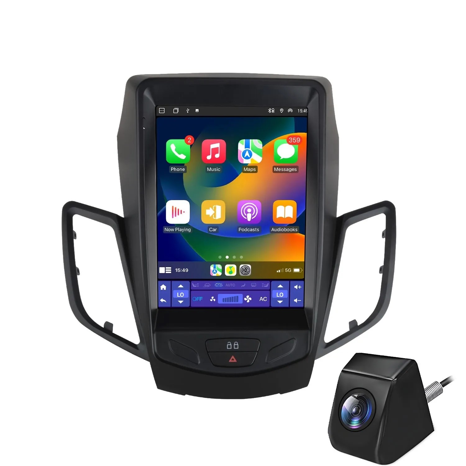 Junsun 4G+WiFI Autoradio Für Ford Fiesta MK7 2009-2017 4+64GB SWC Mit Kamera