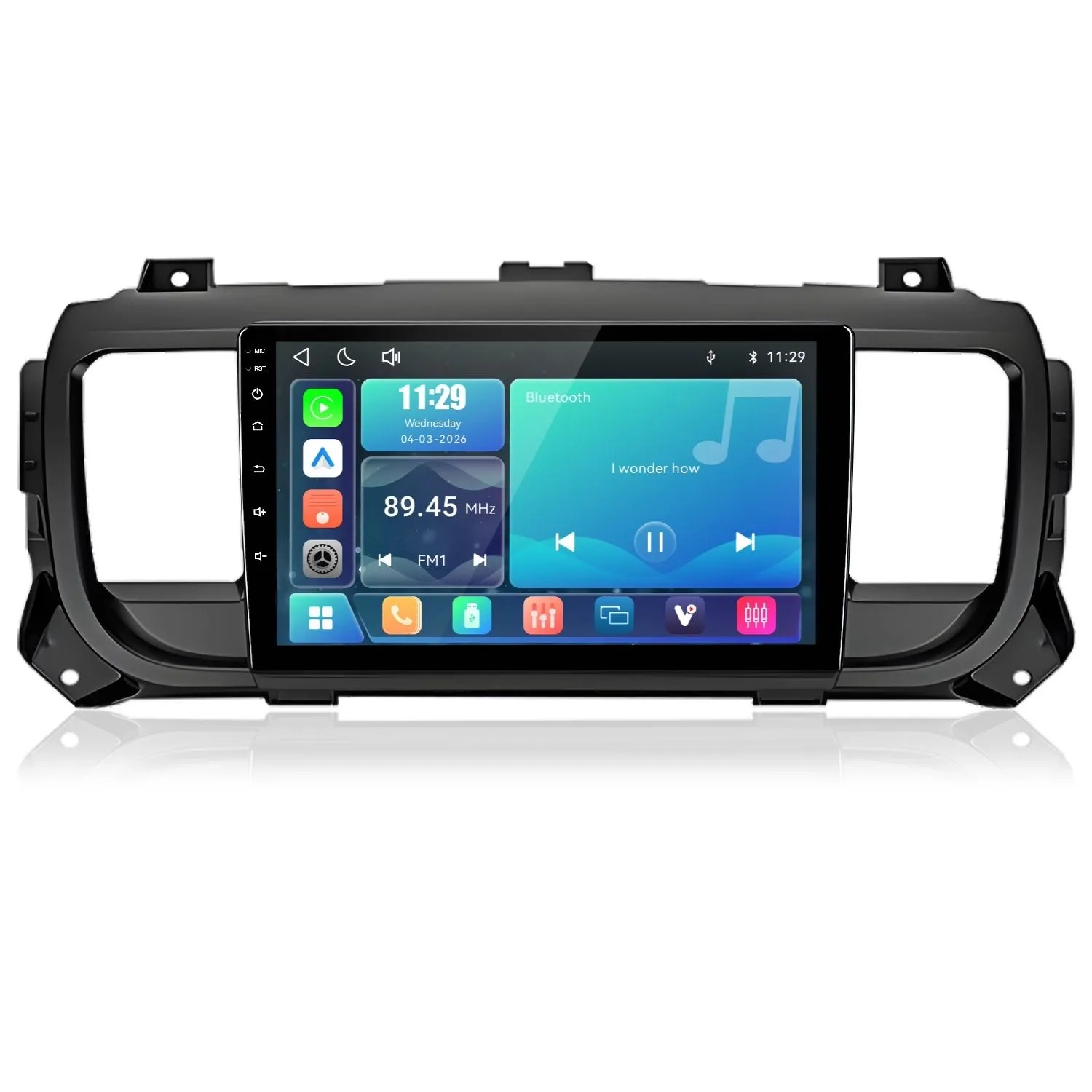 Junsun Autoradio Für Citroen Jumpy Peugeot Expert Space Tourer 2016-2024 Linux