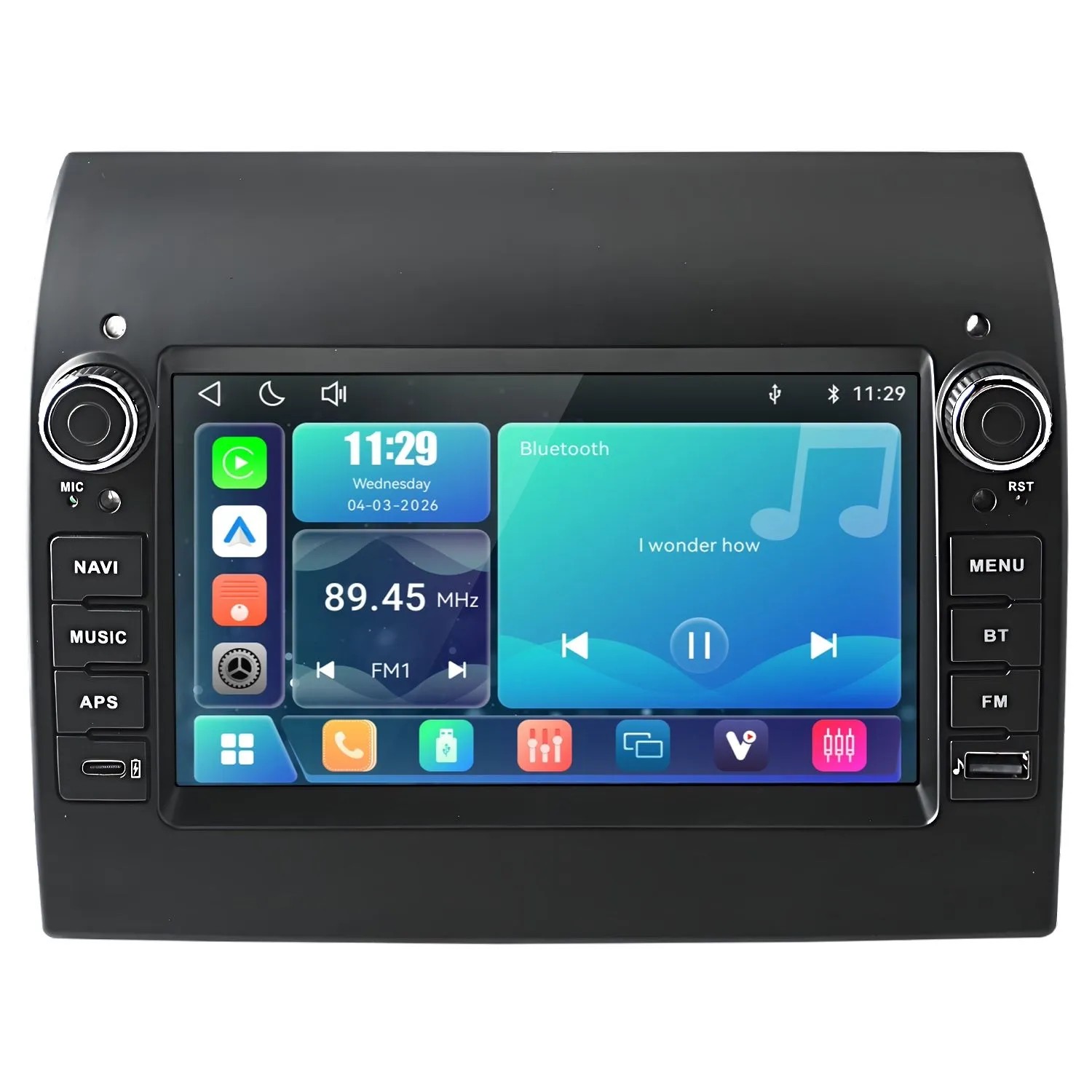 Junsun Autoradio Für Citroen Jumper Peugeot Boxer 2007-2022 Fiat Ducato 2006-2024 Linux