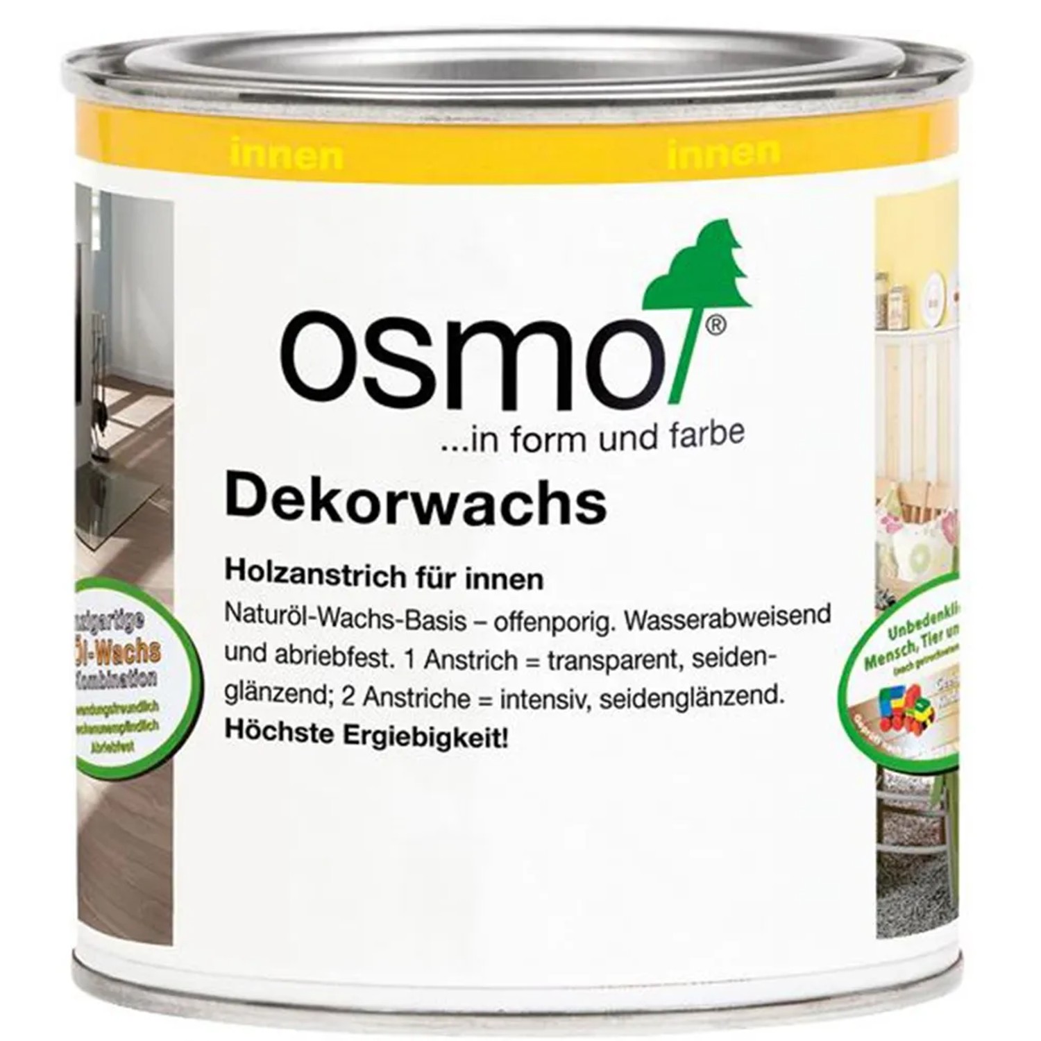 Osmo Dekorwachs Transparent Goldahorn 375 ml