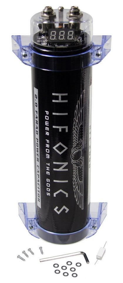 Hifonics HFC2000, 2.0 Farad Pufferkondensator Endverstärker