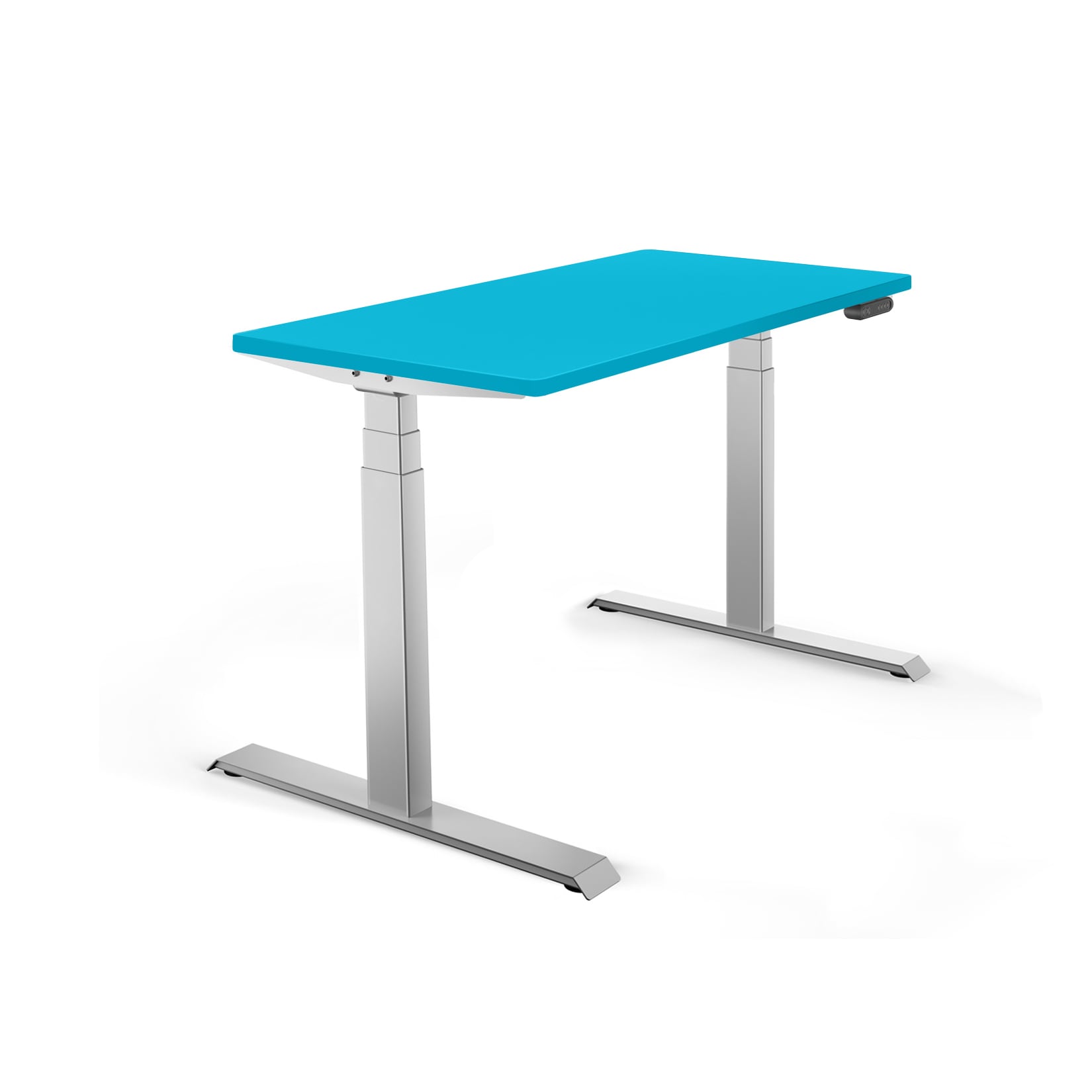 Schaff Elektrisch Höhenverstellbarer Schreibtisch REC 120x60 cm Blau120x60