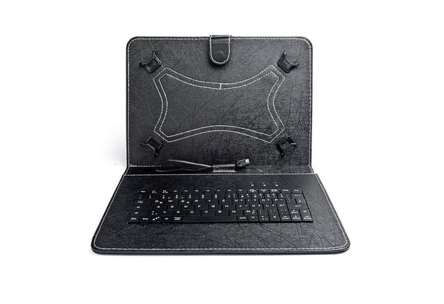 Acepad Tablet-Tastatur (USB-C Tastatur-Tasche für alle 9-10" (10.1) Tablets DE QWERTZ)