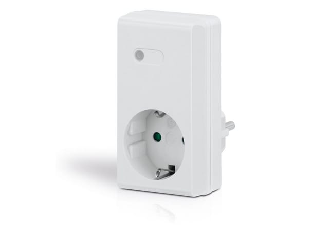conecto Funksteckdose conecto® Funksteckdosen Set, 1100 Watt, weiß, 1-St.