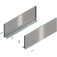 LEGRABOX Zarge, Höhe F (241 mm), NL=650 mm, links/rechts, für LEGRABOX pure, inox-gebür.-lackiert Bild 2